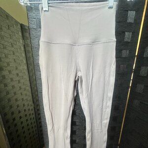 lululemon Align Leggings - Double lined Chrome Sz 4 - 25"